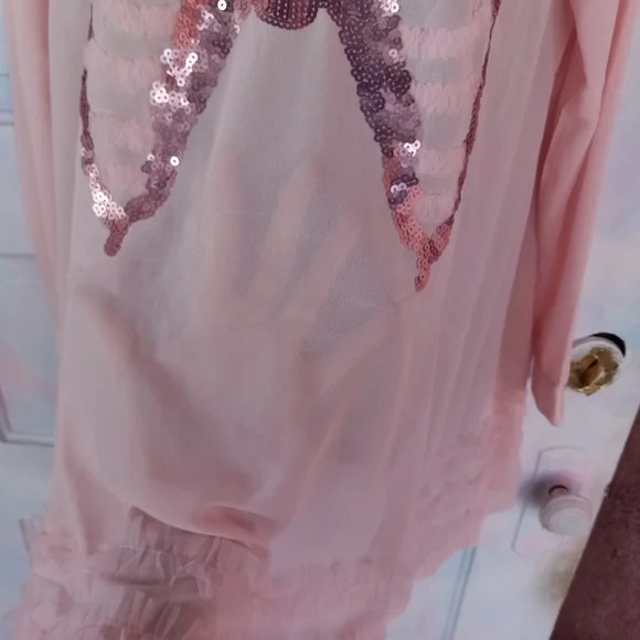 Iron fist sheer mesh undead babydoll dress! Kawaii goth! Nwt! Sold - Picture 5 of 7